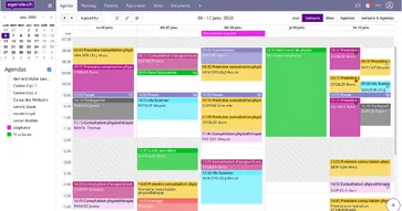 Agenda professionnel pour administrations publiques